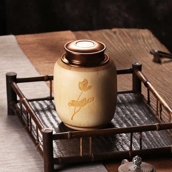 Bamboo Wooden Tea Jars - Picture 9 of 10